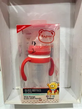 Iybao Feeding Bottle Glass Handle 240ML