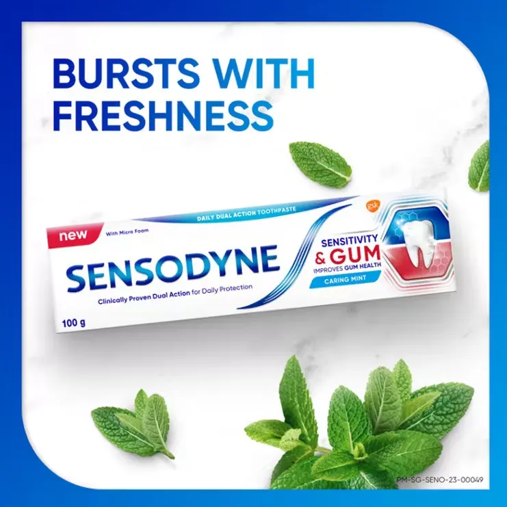 Sensodyne ToothPaste Sensitivity And Gum Mint 100G