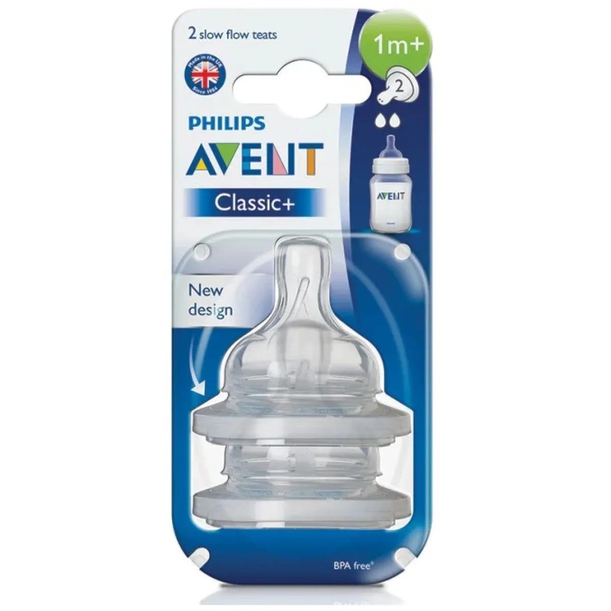 Avent Nipple Classic 1M+