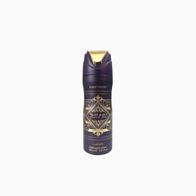 Lattafa Deodorant Body Spray Badee Al Oud Amethyst 200ML