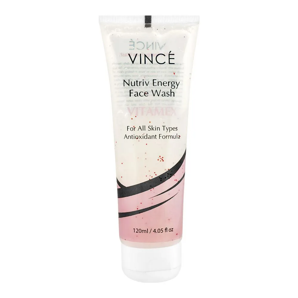 Vince Face Wash Nutrive Energy Vitamix 120ML