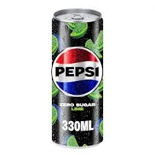Pepsi Soft Drink Zero Sugar Lime 330ML UAE
