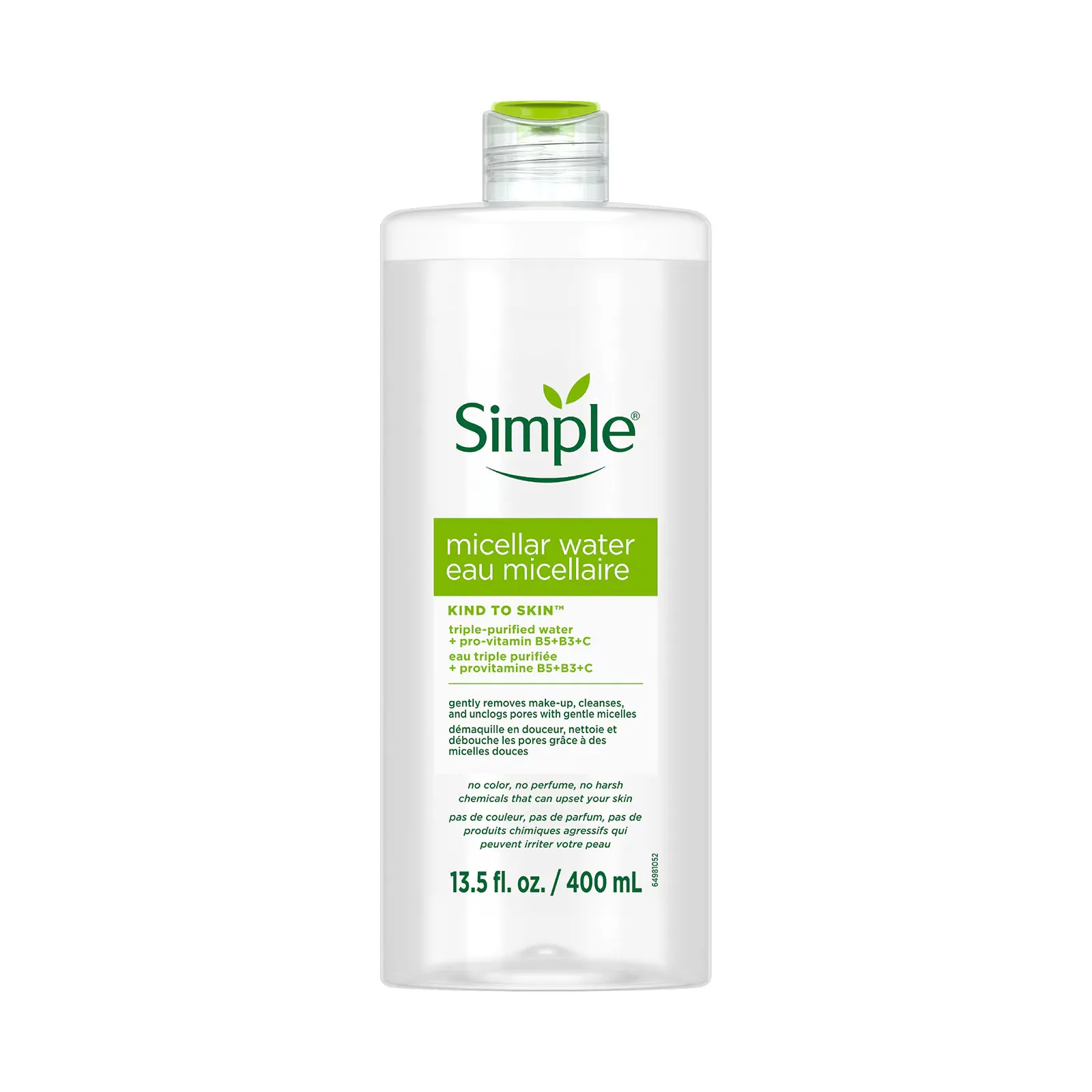 Simple Micellar Water Kind To Skin 400ML