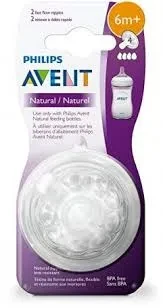 Avent Nipple Natural 6M+