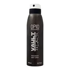 Opio Deodorant Body Spray Homme Vault Black 200ML