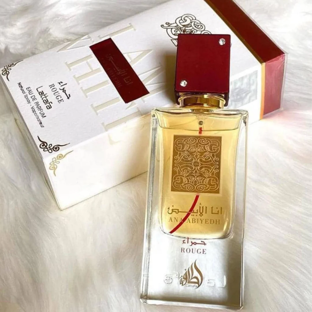 Lattafa Eau De Parfum Ana Abiyedh Rouge 60ML