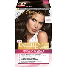 Loreal Excellence Hair Color 3 Dark Brown
