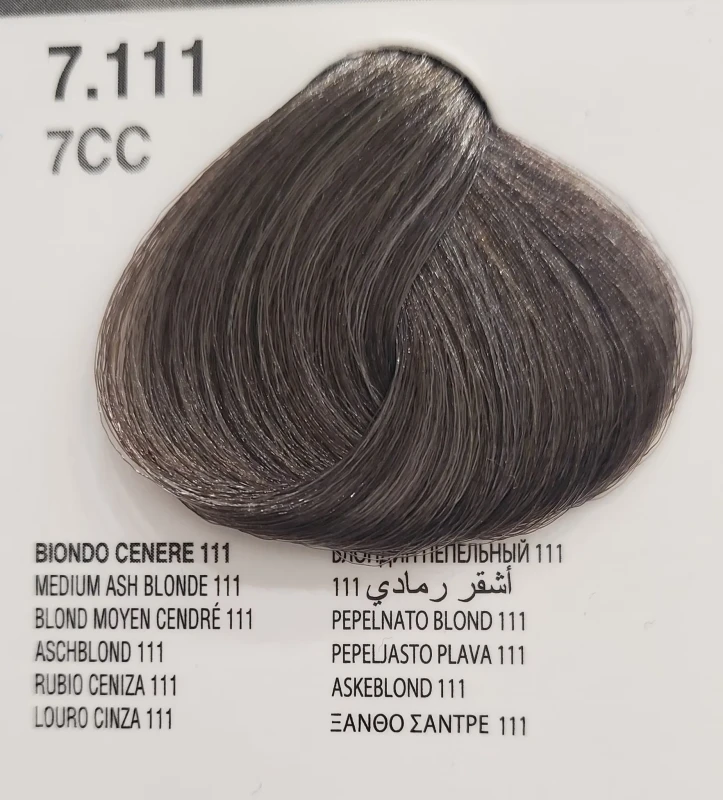 Dikson Drop Color Tube 7.111 Medium Ash Blonde 100ML