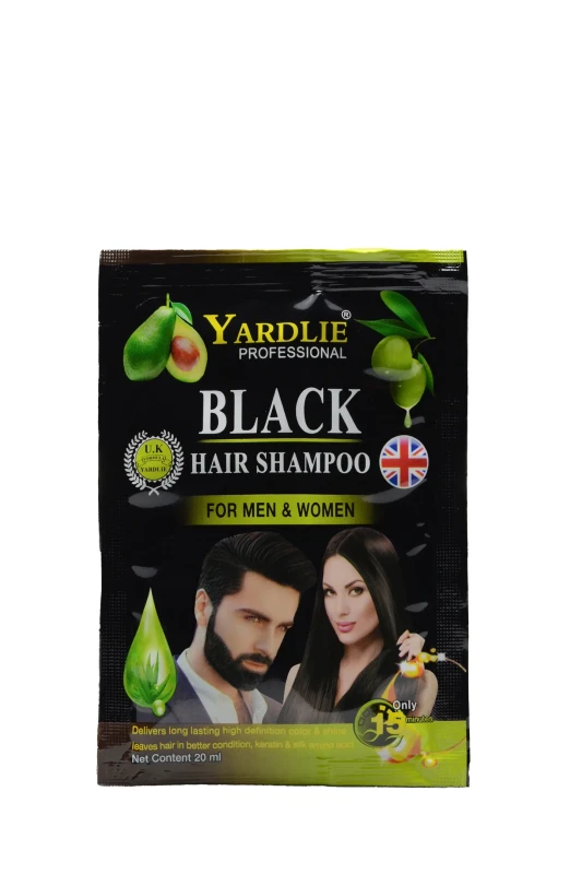 Yardlie Color Shampoo Sachet Black