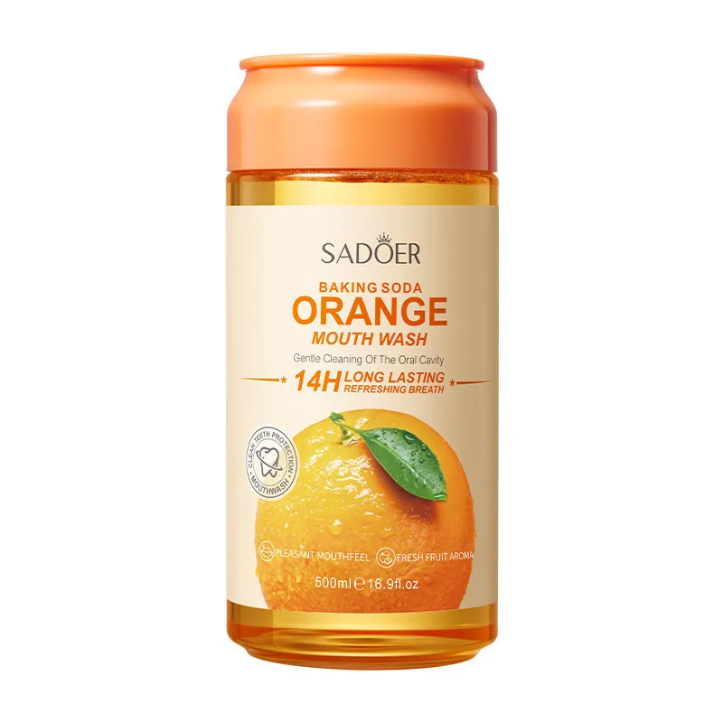 Sadoer Mouth Wash Baking Soda Orange 500ML
