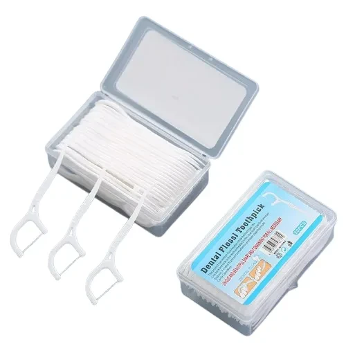 Floss Pick Comfort Bow Dental Floss 30Pcs