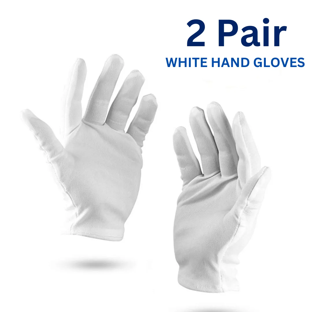 Motorcycle Hand Gloves White Kapre Wala