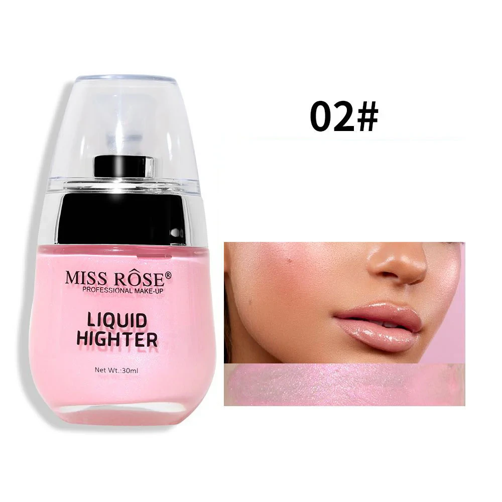 Miss Rose Liquid Highlighter 7601-136m2 02 30ML