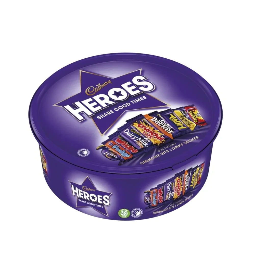 Cadbury Chocolate Heroes Tub 550G