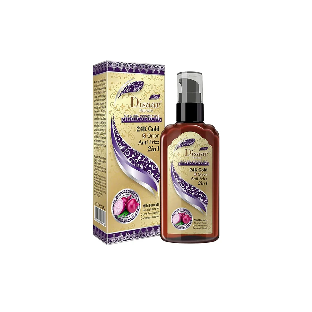 Disaar Hair Serum 24K Gold Onion Ds51983 120ML