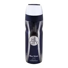 Hilcity Deodorant Body Spray Men Blue Wave 200ML