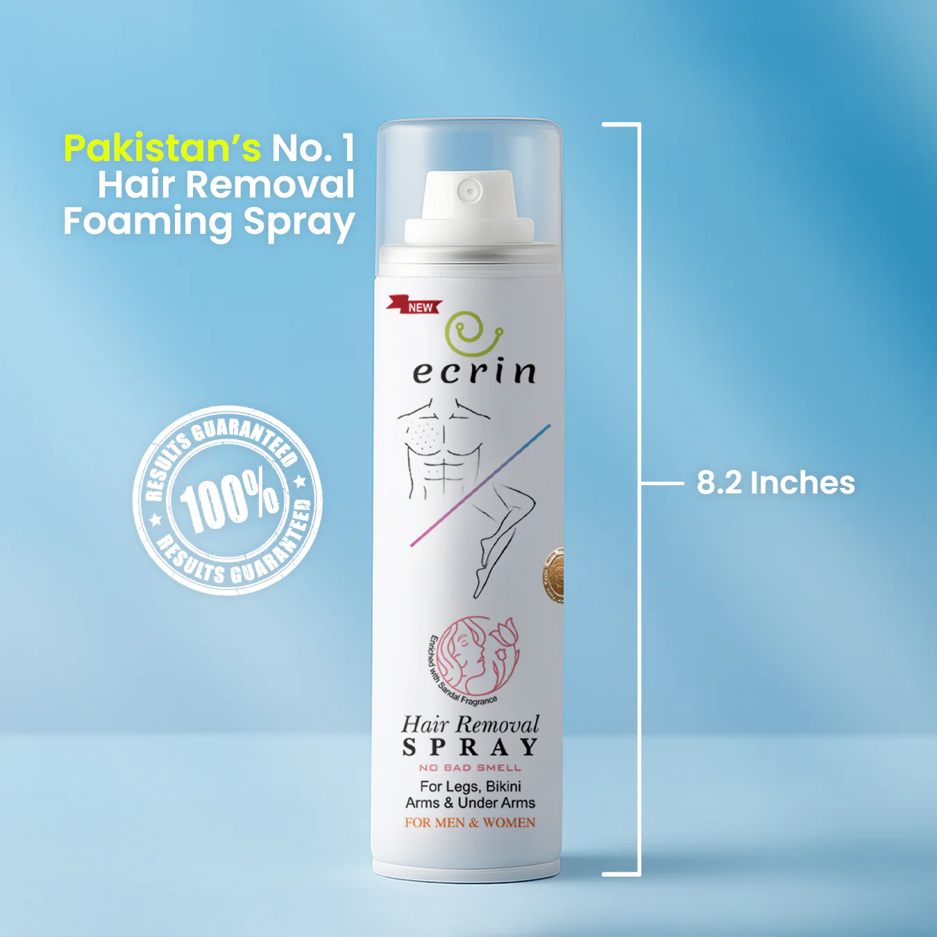 Ecrin Hair Removal Spray 200ML ECN0110