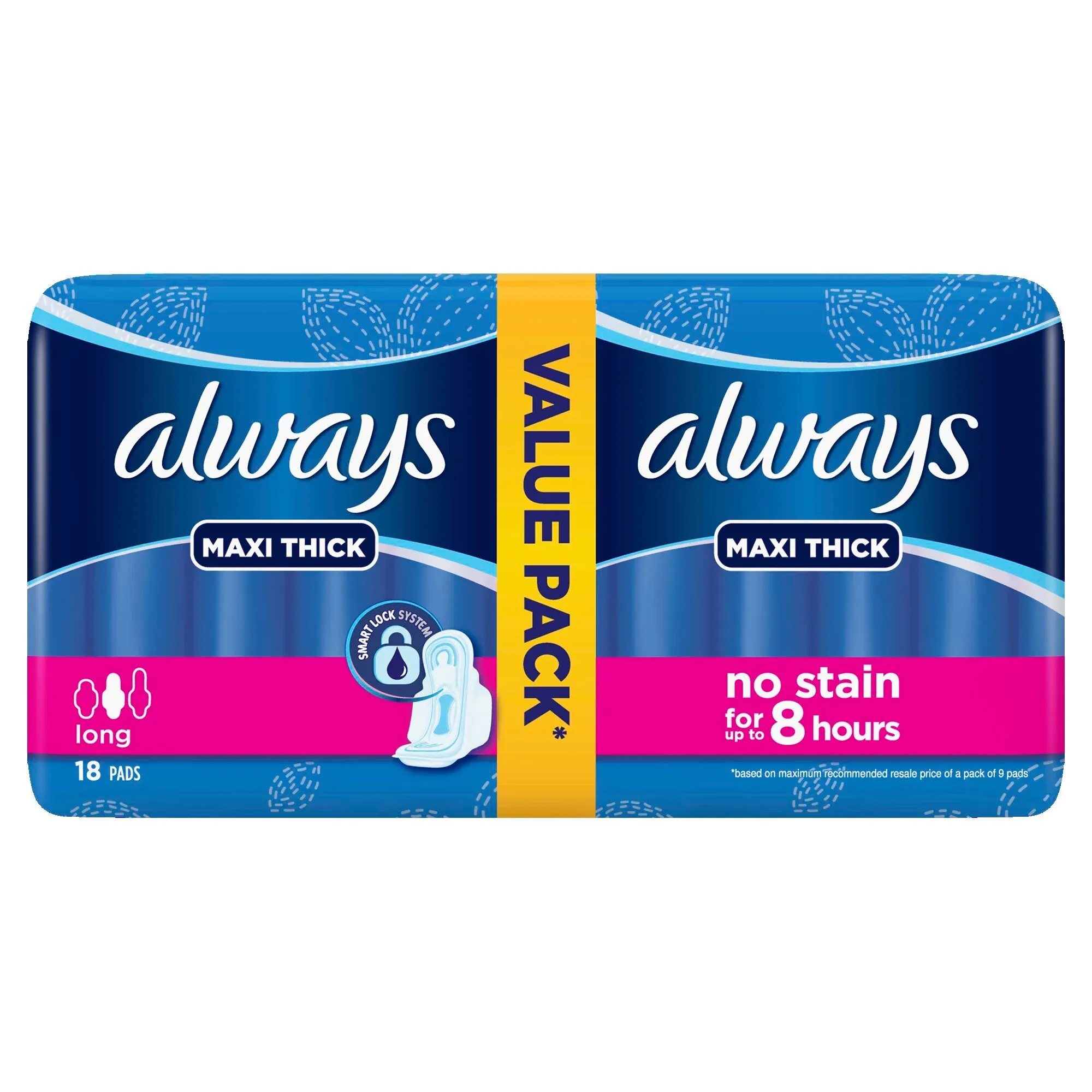 Always Pads Maxi Thick L 18Pcs