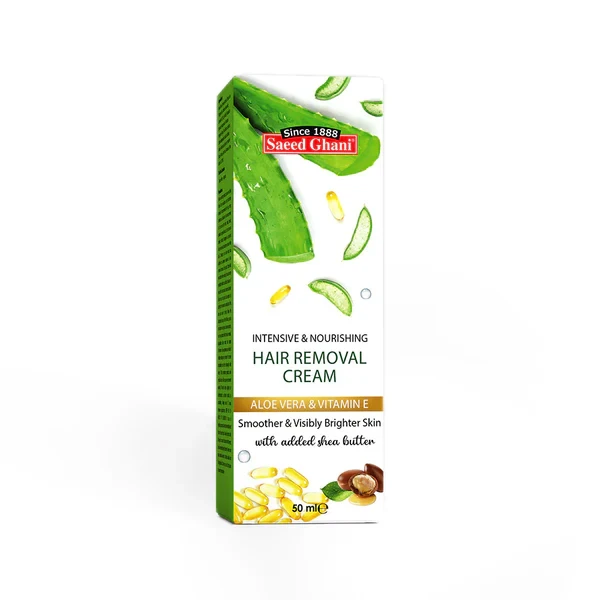 Saeed Ghani Hair Removal Cream Aloevera Vitamin E 50ML
