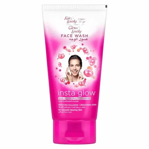 Fair And Lovely Face Wash Insta Glow Pink 150G UAE