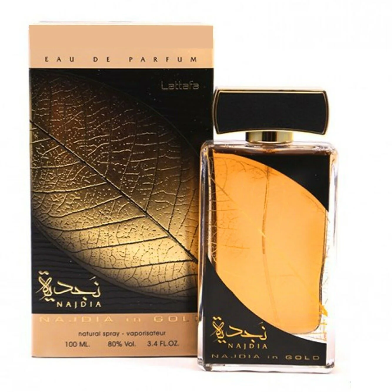 Lattafa Eau De Parfum Najdia In Gold 100ML