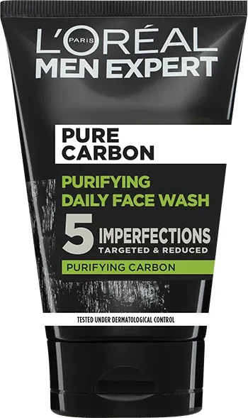 Loreal Face-Wash Men Expert Uk Purifying Daily 5 Actions 100ML