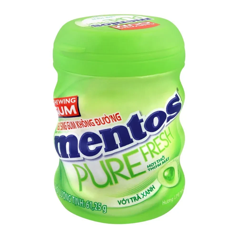 Mentos Gum Tub Lime Mint 61G