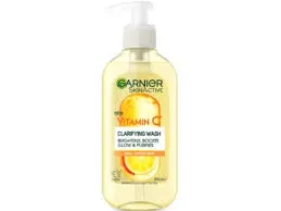 Garnier Face Wash Pump Vitamin C Clarifying 200ML
