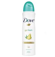 Dove Body Spray Go Fresh Pear And Aloe Vera Scent 150Ml