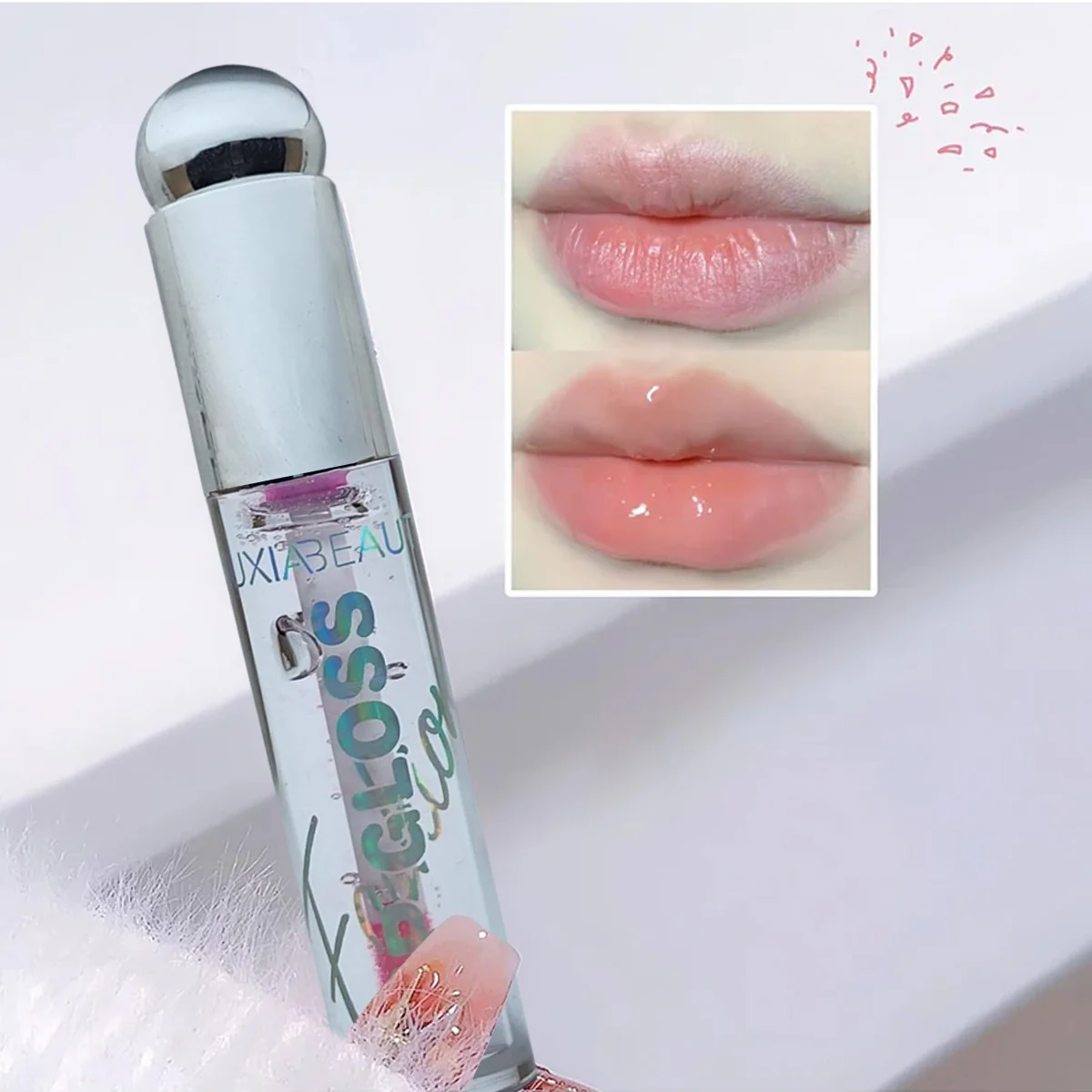Huxia Beauty Lip Gloss Transparent Tinted