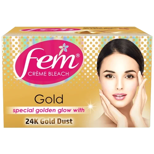 Fem Creme Bleach Gold 24K Gold Dust 40G