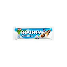 Bounty Chocolate Wafer Rolls 22.5G