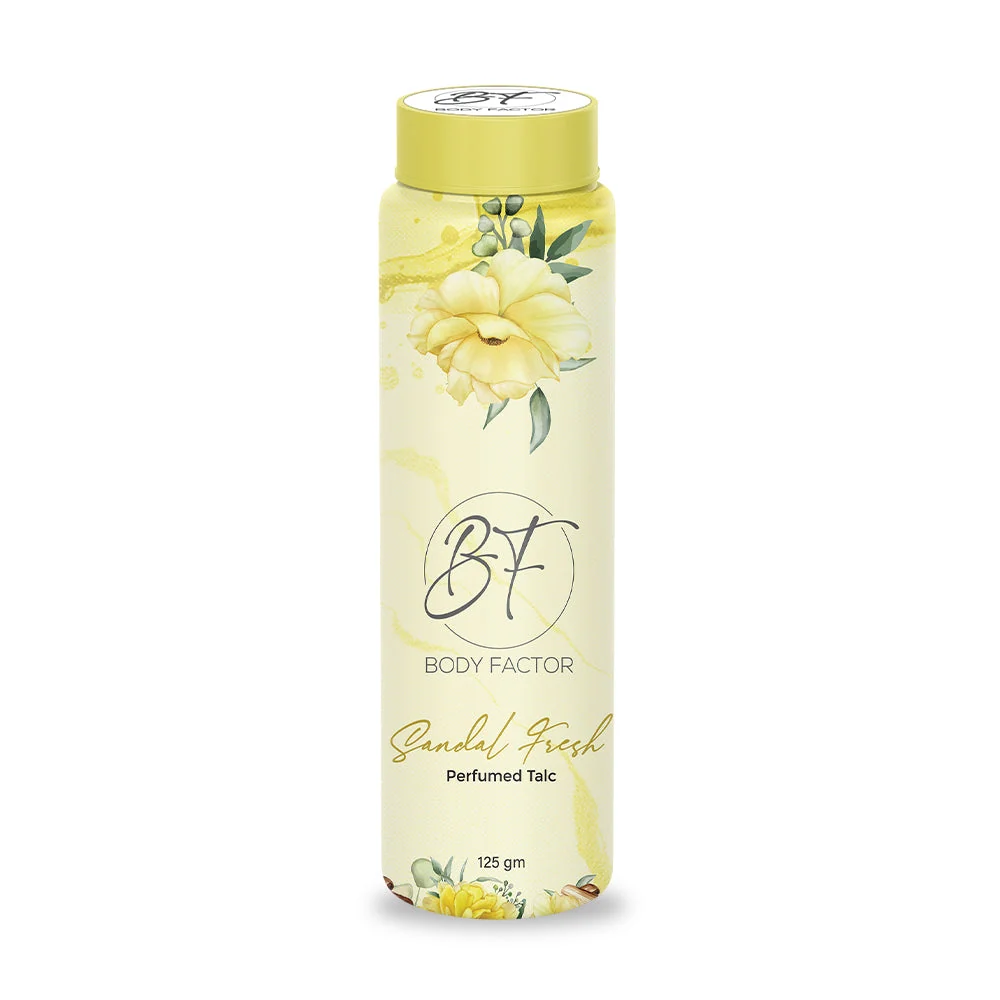 Delesh Perfumed Talc Sandal Fresh 125G