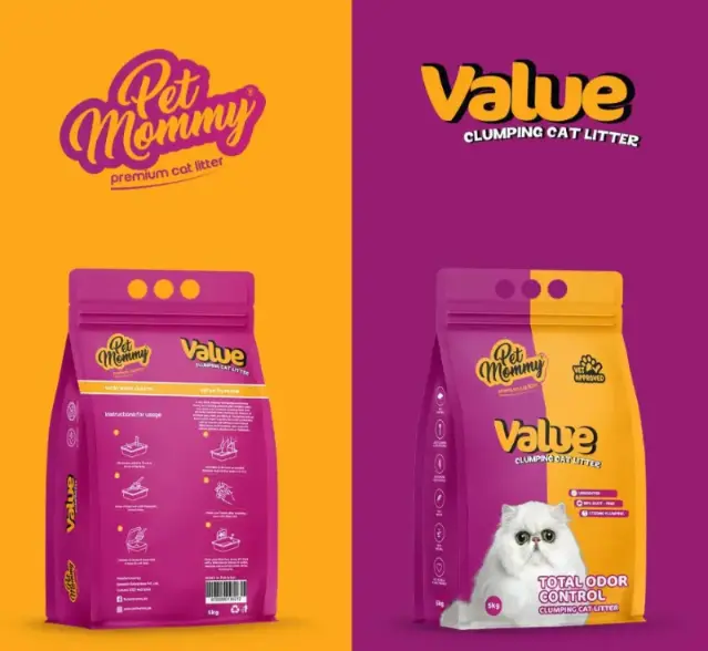 Pet Mommy Cat Litter Value Clumping 5KG
