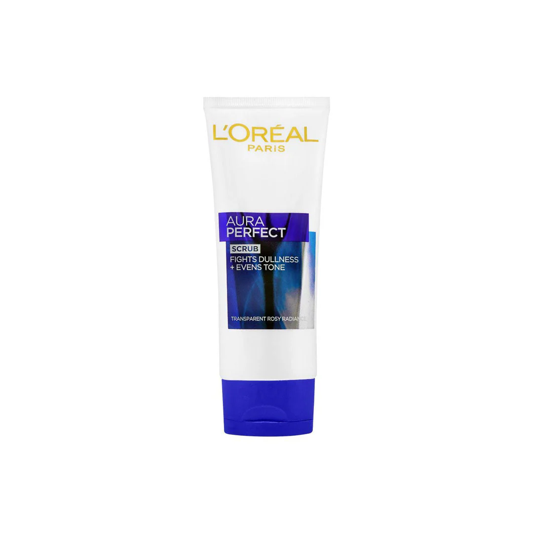 Loreal Face Scrub Aura White Perfect 100G