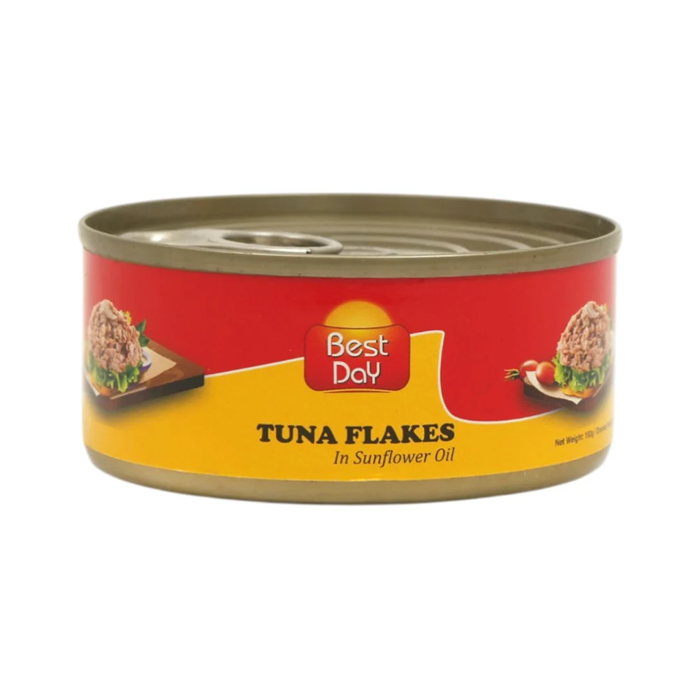 Best Day Tuna Flakes In Sunflower Oil 112G
