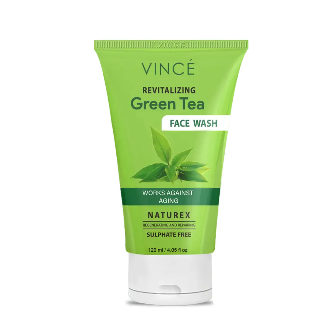 Vince Face Wash Green Tea Revitalizing 120ML
