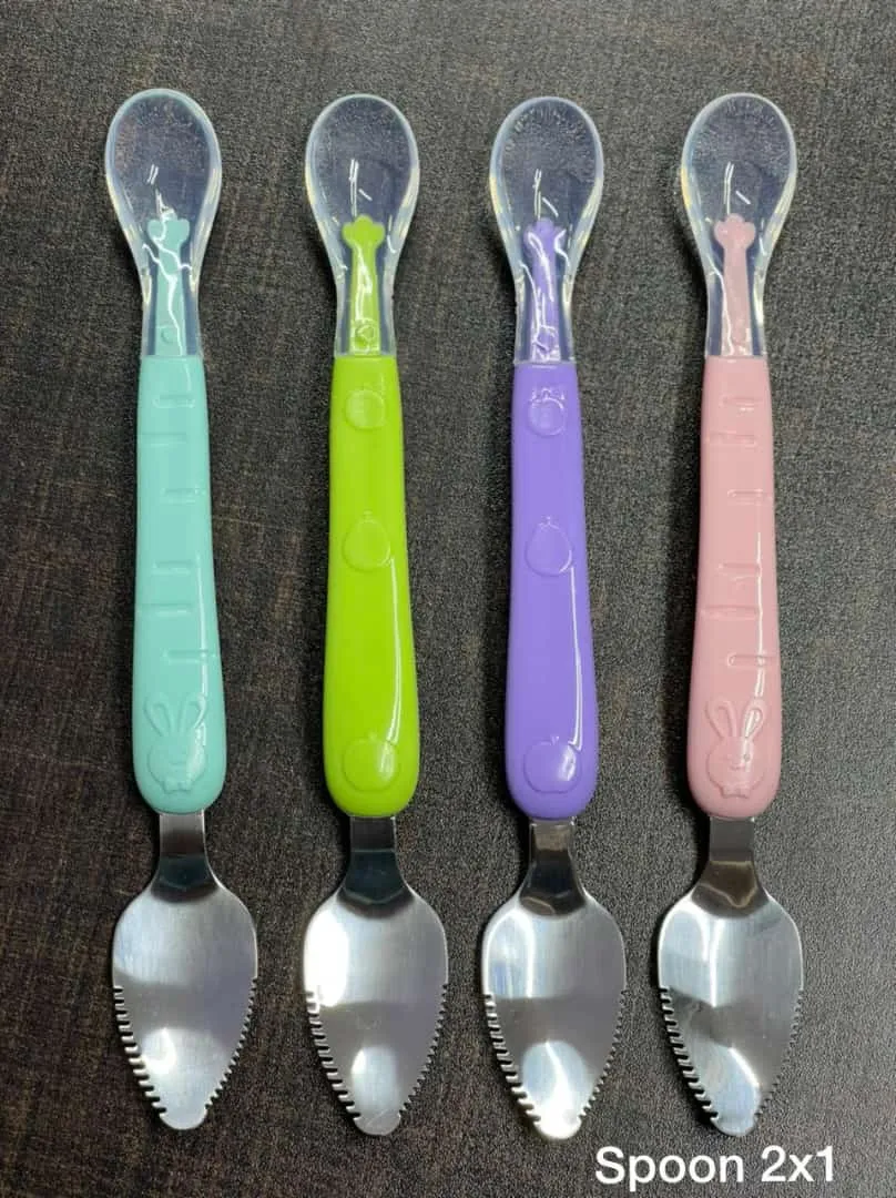 Worthylove Baby Spoon Double Silicon