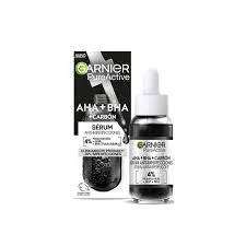 Garnier Face Serum Aha+Bha Charcoal 30ml