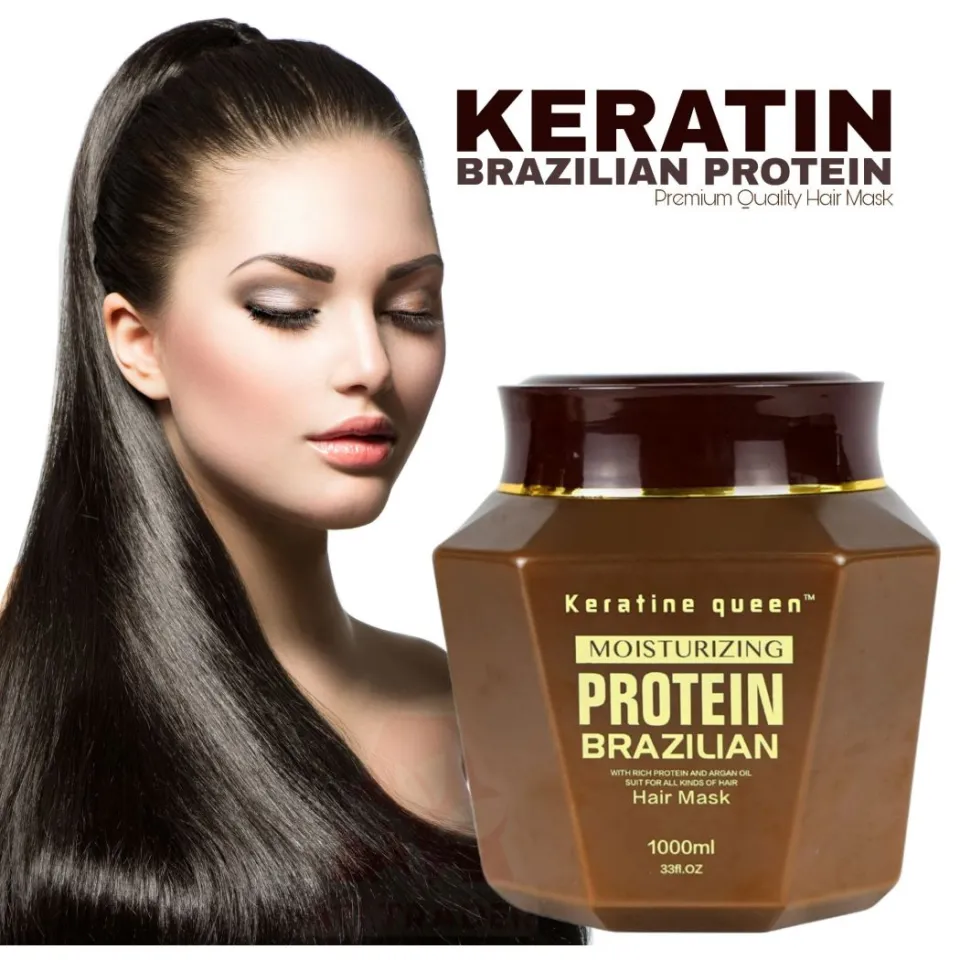 Keratine Queen Protein Brazilian Hair Mask 1000ML