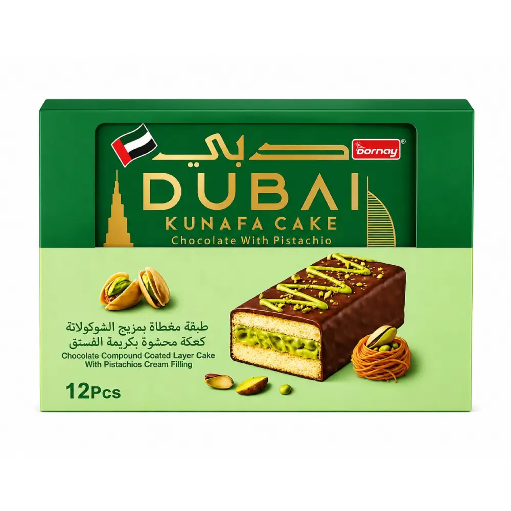 Dornay Dubai Kunafa Cake Chocolate 120G