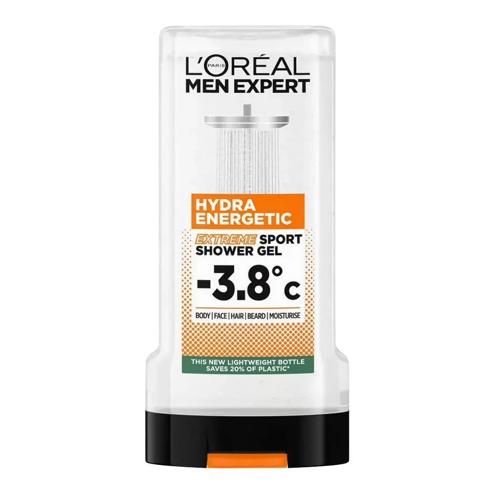 Loreal Body Wash Men Expert Hydra Energetic Extreme Sport 300ML