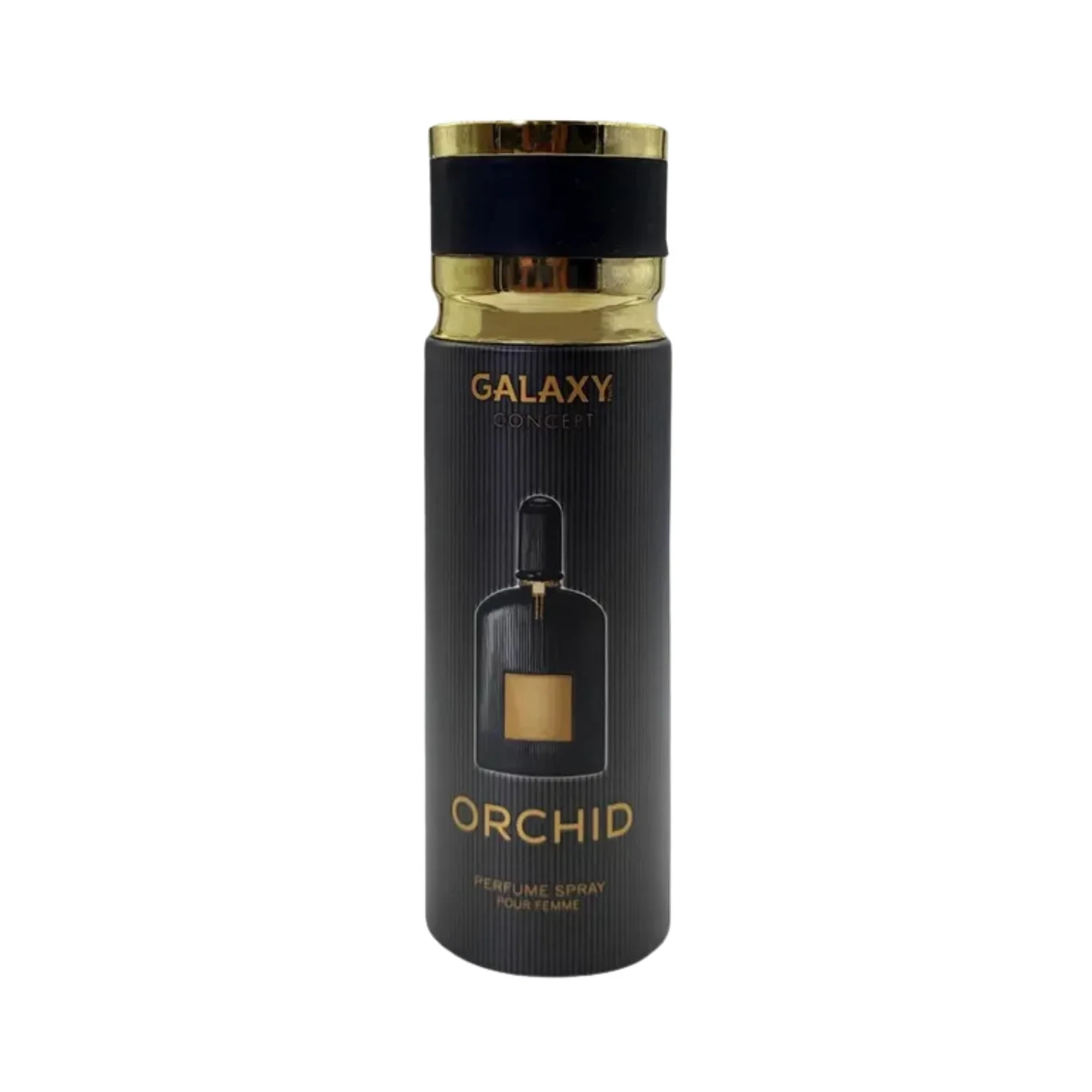 Galaxy Deodorant Body Spray Black Orchid Femme 200ML