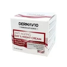 Derma V10 Cream Anti-Aging Day+Night 45+ 50ML
