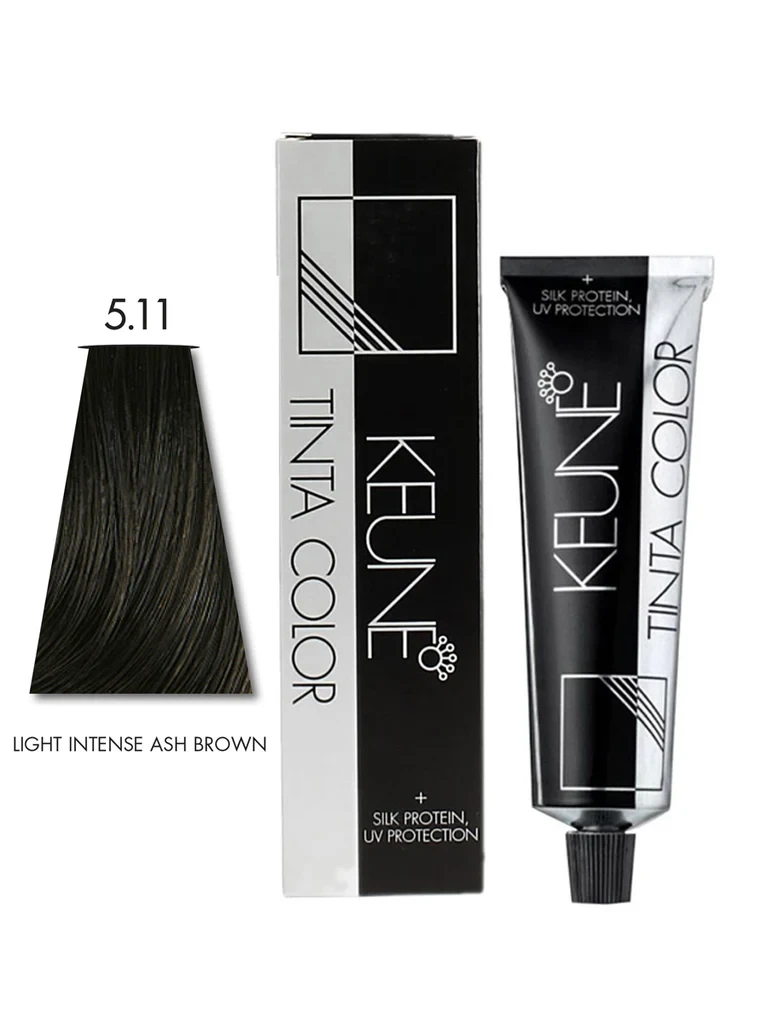 Keune Tinta Hair Color 5.11 Light Intense Ash Brown