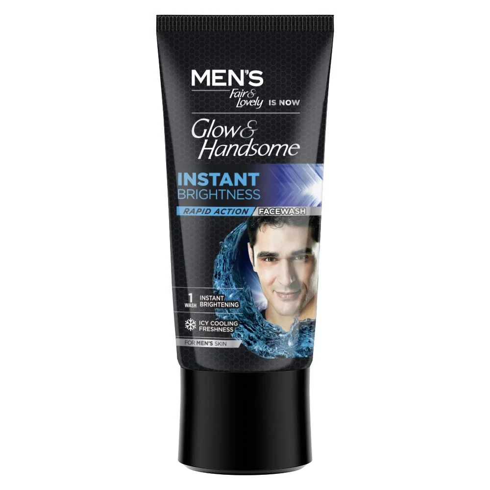 Fair And Lovely Face Wash Men Instant Brightness 50G