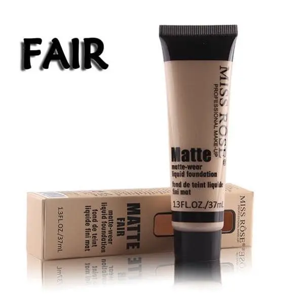 Miss Rose Foundation Matte Tube Fair 37ML