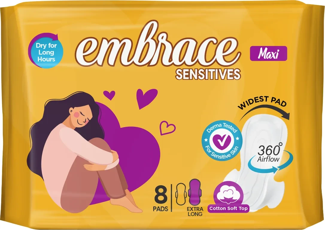 Embrace Pads Maxi Thick 8Psc