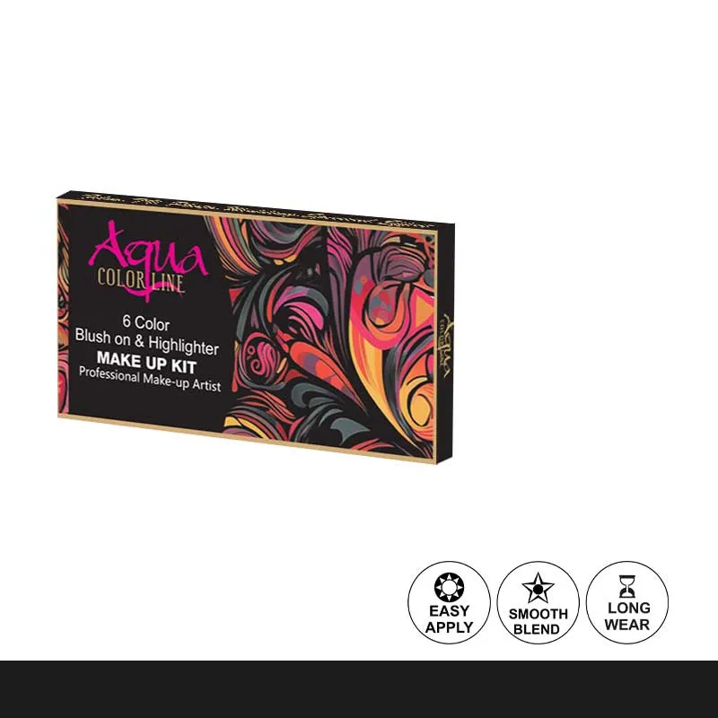 Kiss Touch Highlighter 6 Color 7706
