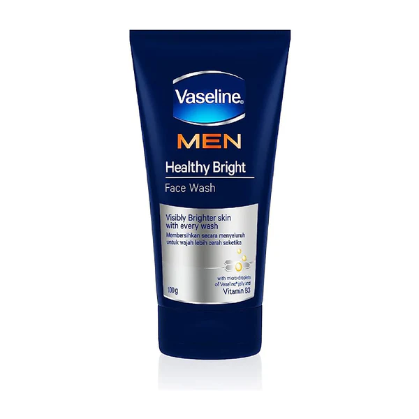 Vaseline Face Wash Men Healthy Bright 100G
